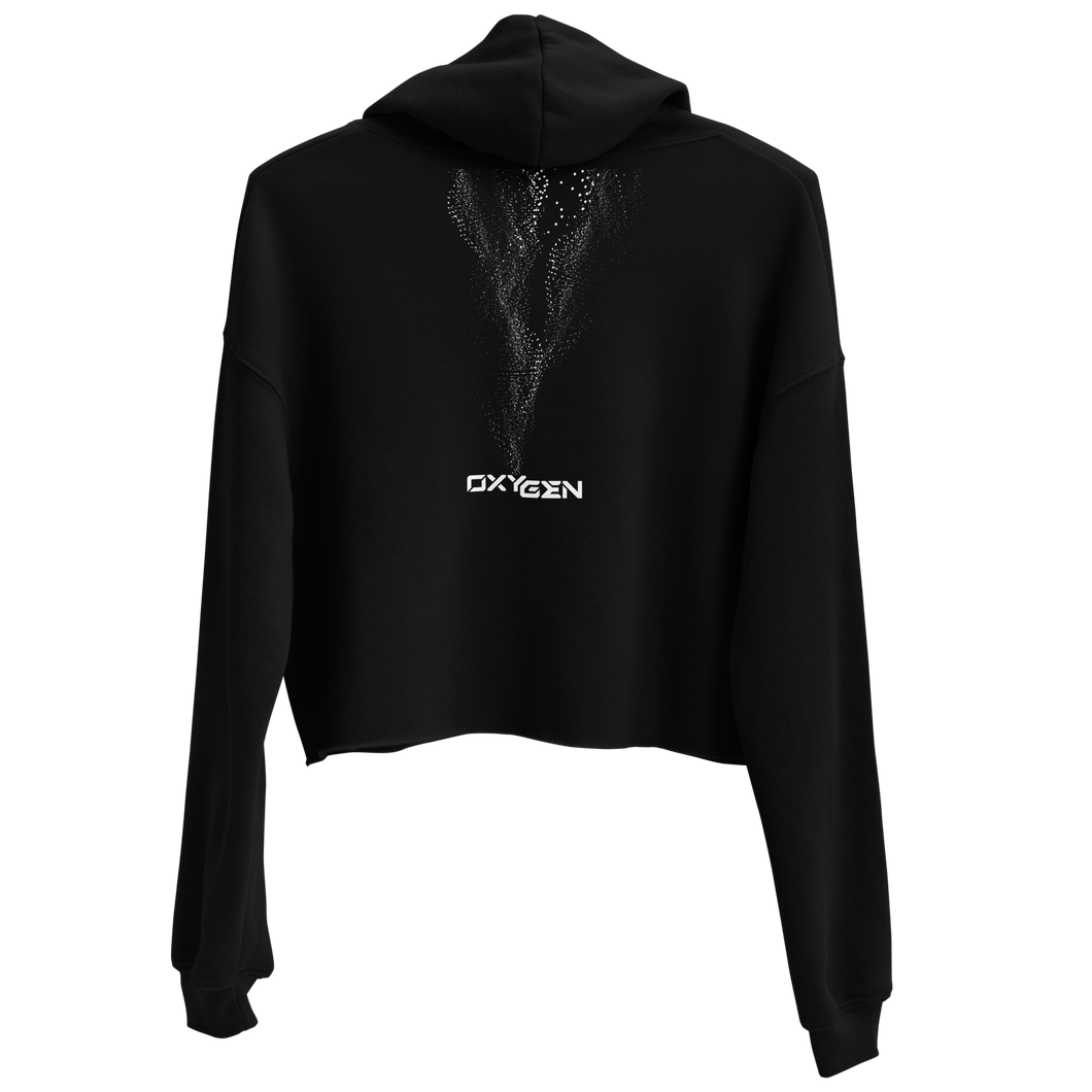 Particle Crop Hoodie